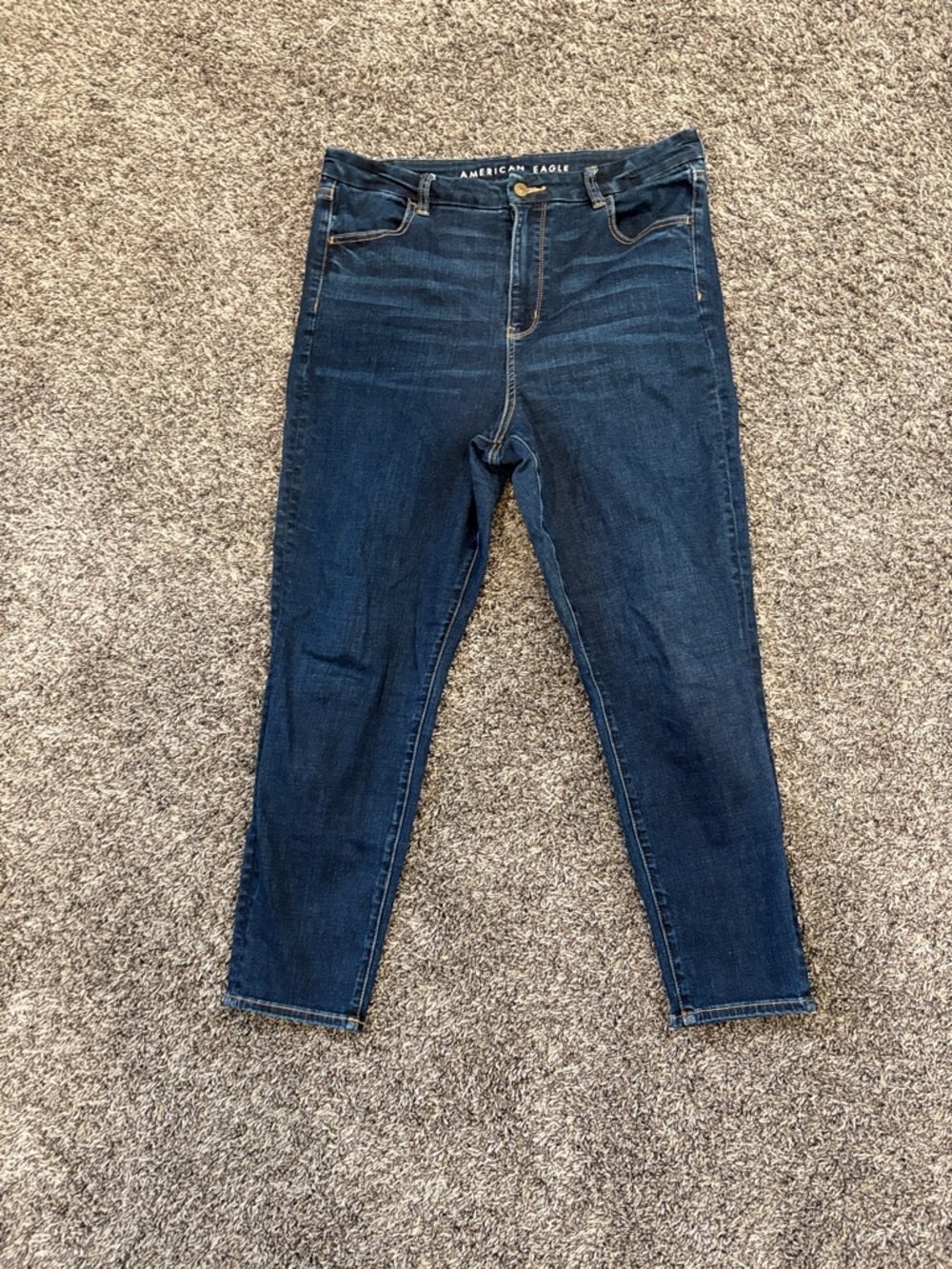 American Eagle Outfitters Dark Blue Skinny Jeans